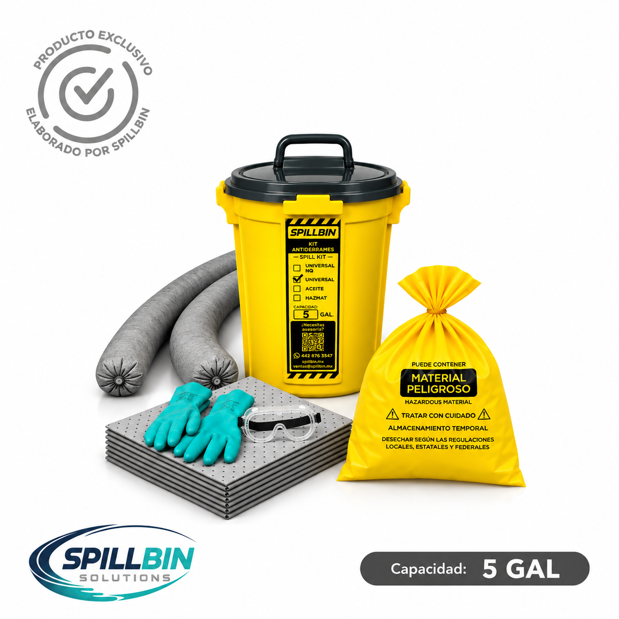 Kit antiderrames spillbin